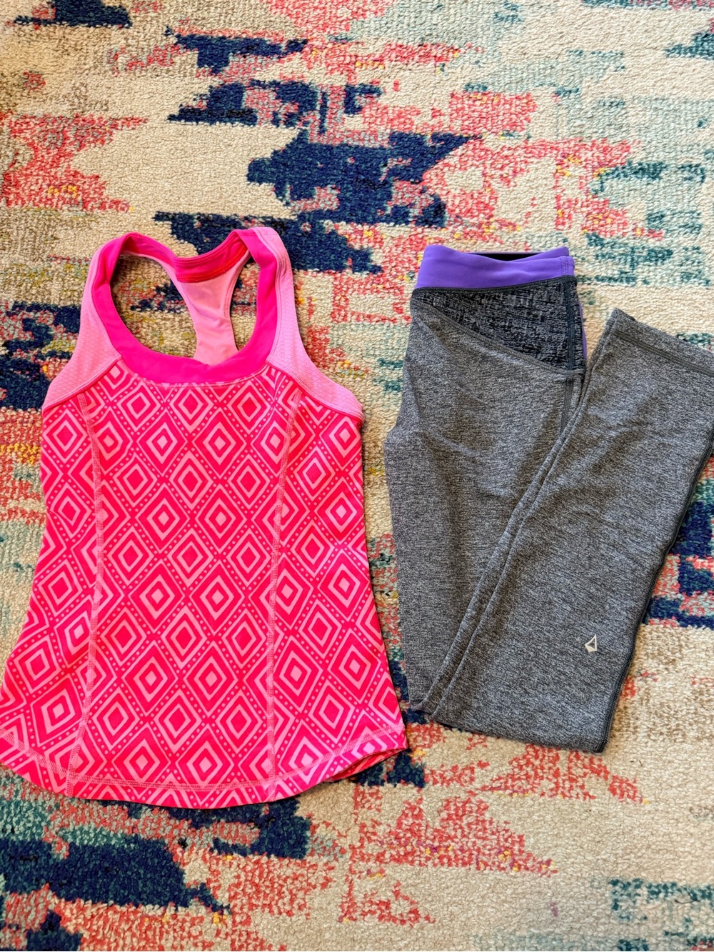 Ivivva set tank and full length leggings